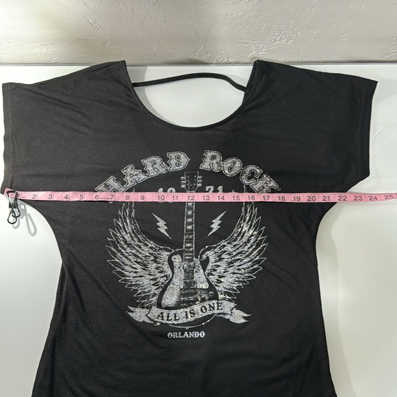 2 Hard Rock Guitar Co. Orlando black Rock&Roll tops - Picture 11 of 12